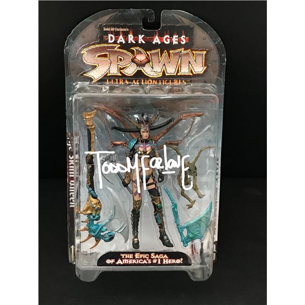 TODD MCFARLANE SIGNED SPAWN DARK AGES ACTION FIGURE