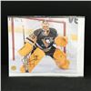 Image 1 : MARC ANDRE FLEURY SIGNED 8X10 PHOTO ELITE AUTHENTICATION