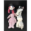 Image 1 : LOT OF 4 LARGE BEANIE BABIES