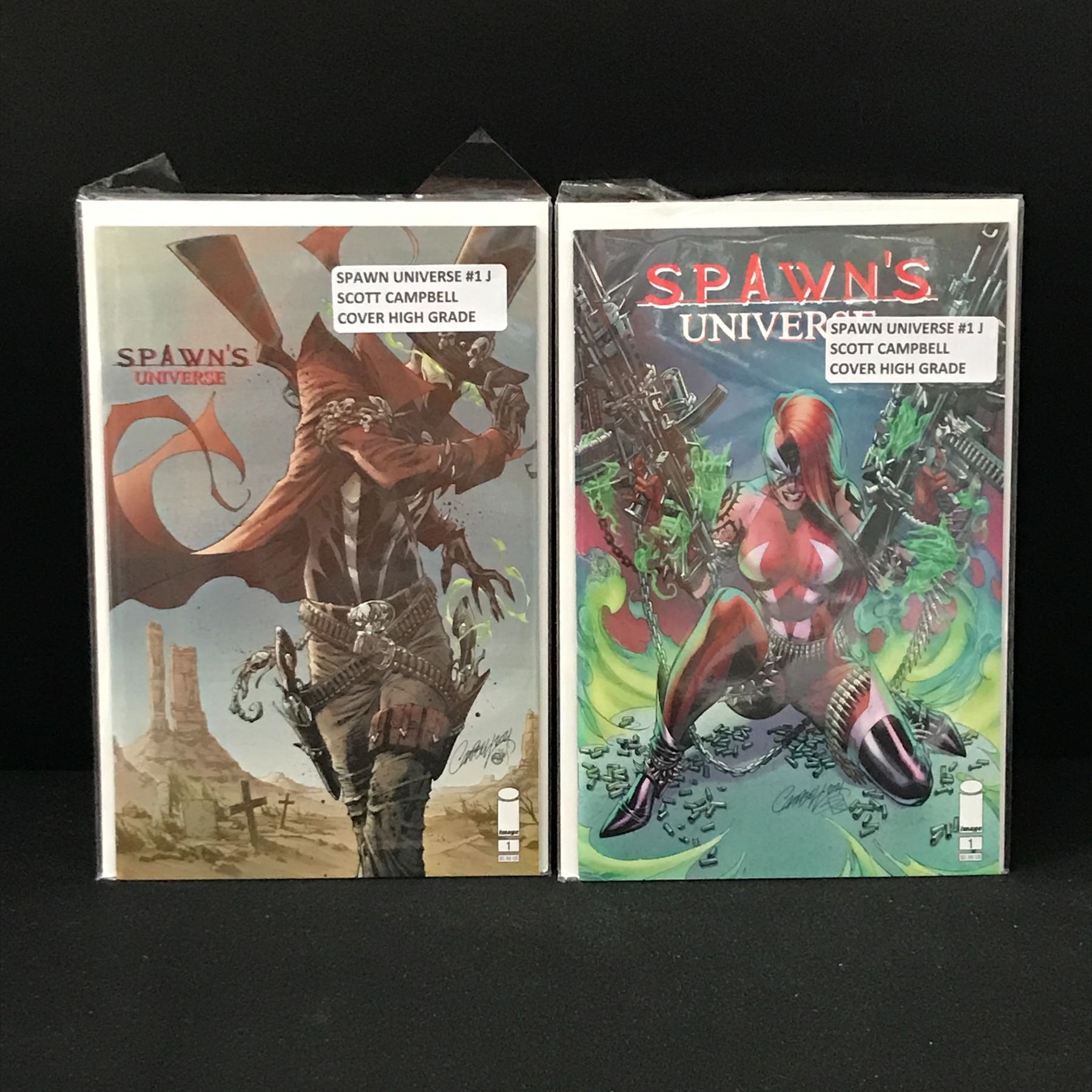LOT OF 2 SPAWN COMICS (IMAGE COMICS)