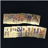 Image 1 : LOT OF GOLD PIKACHU CARDS