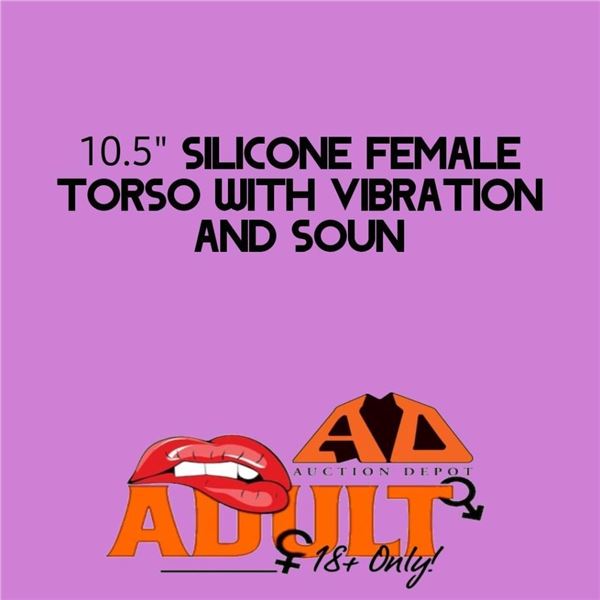Silicone 10.5″ Female Torso With Vibration & Sound