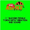 Image 1 : 22″ Female Silicone Torso  With Vibration & Sound