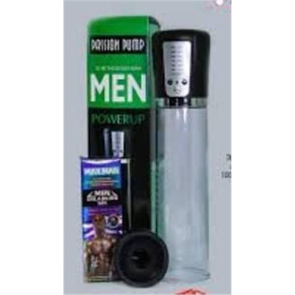 Passion Pump PowerUp Vacuum Pump for Men with Enlargement System