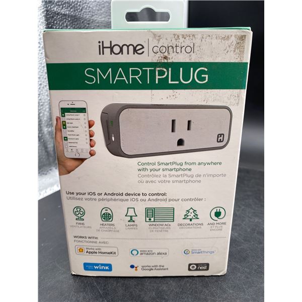 IHome Control SmartPlug X002XJBBNL Compatible With Multiple Platforms