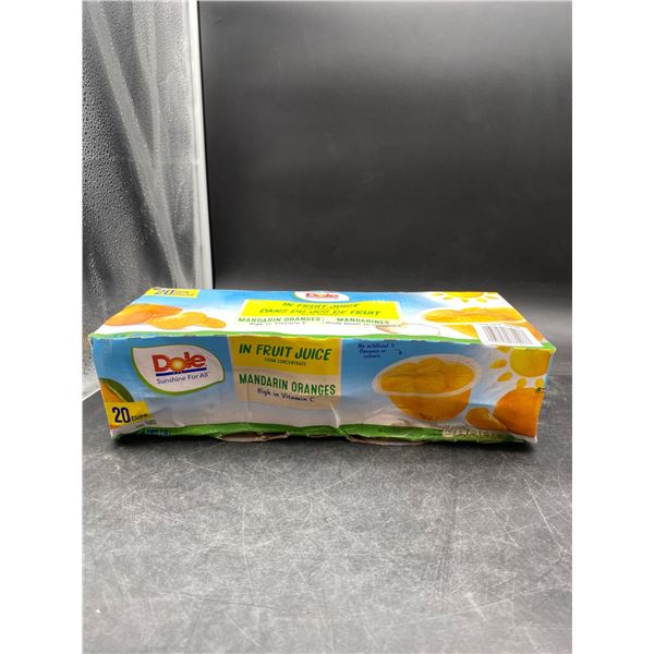 Dole Mandarin Oranges in Fruit Juice, 20 x 107 ml Cups
