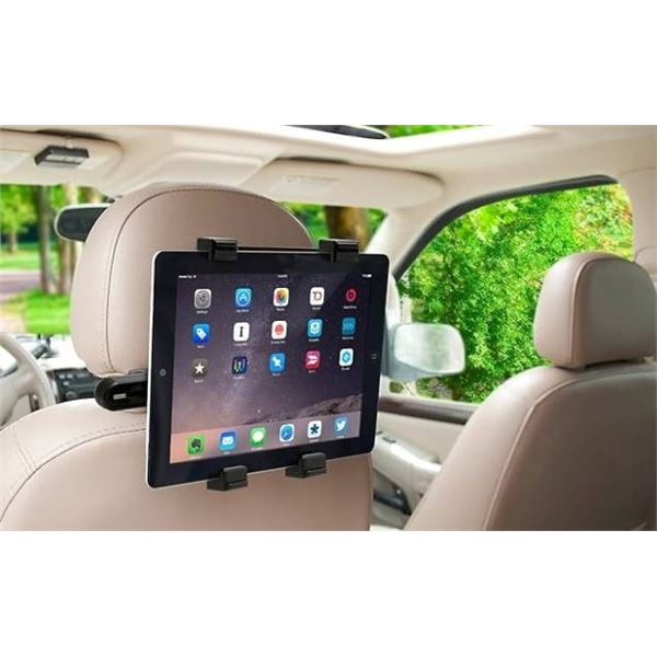 Okra 360¡ Degree Adjustable Rotating Headrest Car Seat Mount Holder for iPad, Samsung Galaxy,Motorol