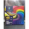 Image 2 : Bright Idea Supplies Self-Adhesive Vinyl Sheets, 45 Sheets, 12x12in, 38 Colors