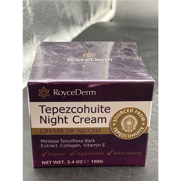 RoyceDerm Tepezcohuite Night Cream, 3.4 Oz (100g)