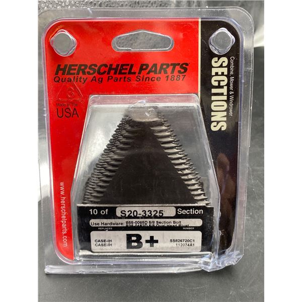 Herschel Parts S20-3325 Sections for Agricultural Equipment, 10 Pieces
