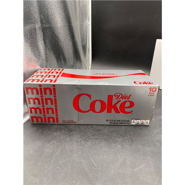 Diet Coke Mini Cans Ð 10-Pack of 7.5 fl oz Cans