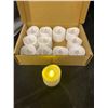 Image 1 : 12 Battery-Operated LED Flameless Flickering Tea Light Candles
