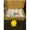 Image 2 : 12 Battery-Operated LED Flameless Flickering Tea Light Candles