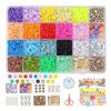 Image 1 : 4500PCS Polymer Clay Beads kit for Jewelry Making 19 Colors Flat Round Disc Beads for Necklace Makin