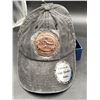 Image 1 : Gray Baseball Hat with ÔThe Legend Has Retired Since 2024Õ Leather Patch Design