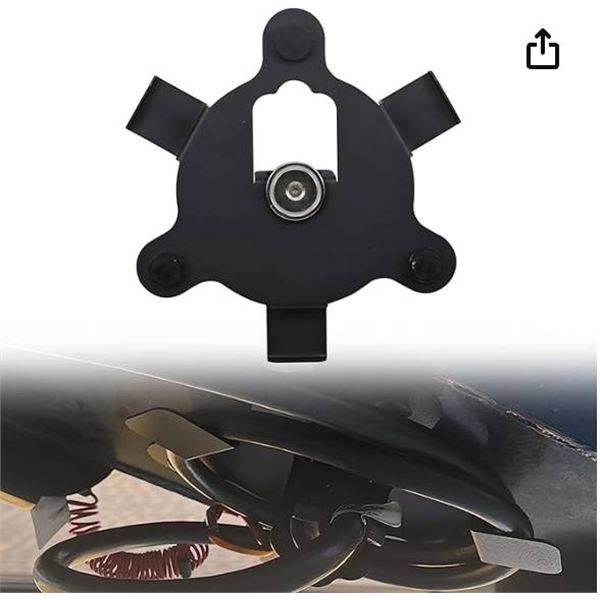 RULLINE Trailer Wiring Cord Keeper 7-way Plug Storage Bracket Trailer Cord Magnetic Pin Cushion Box 