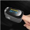 Image 1 : LOOKEE C101A2 Deluxe Fingertip Pulse Oximeter | Blood Oxygen Saturation Monitor with Plethysmograph 