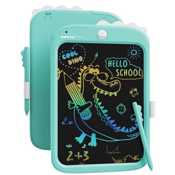 Toys for Girls Boys 10 inch Doodle Board Drawing Pad Tablet with Lock Function, Erasable, Portable