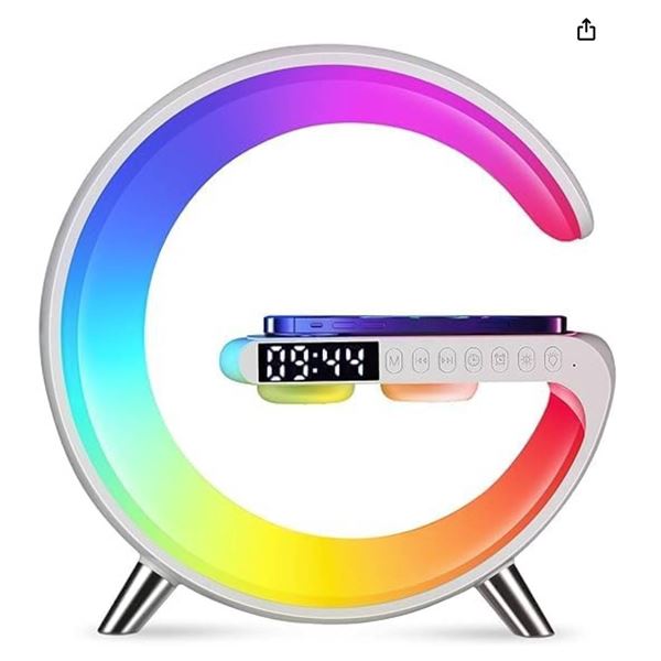 Lumosco G-Dock Smart Light Sound Machine with Alarm Clock & Wireless Charging