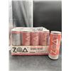 Image 1 : Zoa Energy White Peach Zero Sugar 12 x 355ml Cans