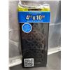 Image 1 : Decor Grates 4 x 10 Inch Floor Register With Scroll Design Black