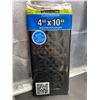 Image 1 : Decor Grates 4 x 10 Inch Floor Register With Scroll Design Black