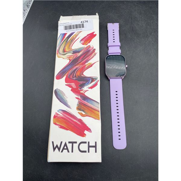 CY900MAX Smart Watch, Purple, Fitness Tracker for Girls and Teens