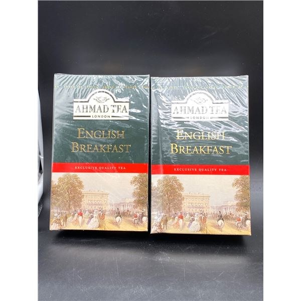 Ahmad Tea English Breakfast Tea 500g (2 Packs) Exclusive Quality Loose Leaf Tea