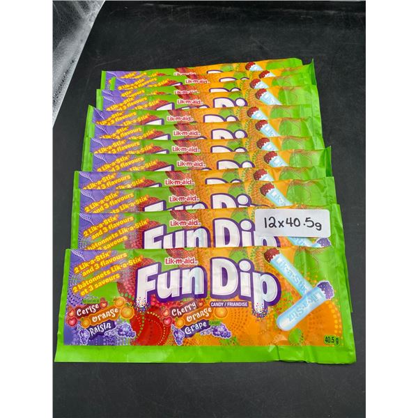Lik-m-aid Fun Dip Candy Assorted Flavors 12_40.5g Packs