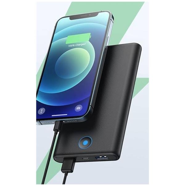 HX120B2 20000mAh Lithium Battery Power Bank with Dual USB Ports