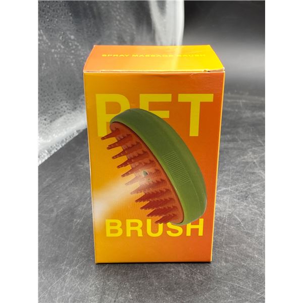 Antomin Spray Massage Pet Brush, Green, Model X0049CKIZX