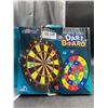 Image 1 : MiniFun Double-Sided Dart Board with Folding Target Storage, 70cm