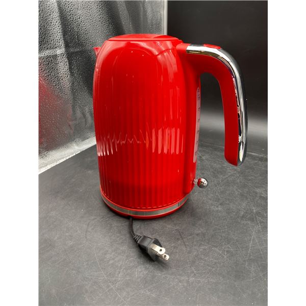 Longdeem LD-K9008 Electric Kettle, 120VAC, 60Hz, 1500W in Red Finish
