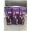 Image 2 : Mini Glitter Lava Lamp LED Vintage Night Light Lamp with USB Warm Rocket LightLot of 3