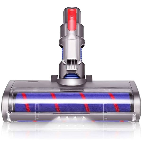 UTRBATT Soft Roller Head Attachment with LED Light Compatible with Dyson V7 V8 V10 V11 V15 Models Co