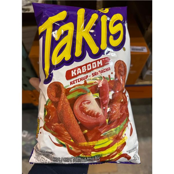 Takis Kaboom Ketchup-Sriracha Rolled Tortilla Chips, 14 Ct, 280g Each