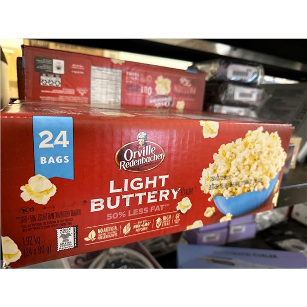 Orville Redenbacher Light Buttery Popcorn 24 Bags