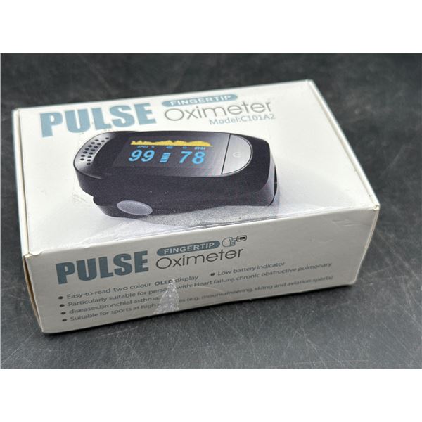 Pulse Oximeter Fingertip Model C101A2 with OLED Display