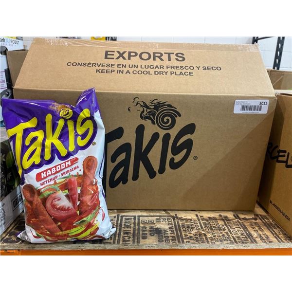 Takis Kaboom Ketchup-Sriracha Rolled Tortilla Chips, 14 Ct 9.17 Oz 260g