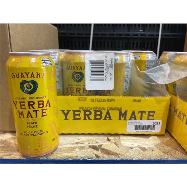 Guayaki Yerba Mate Peach Revival 12 x 355ml