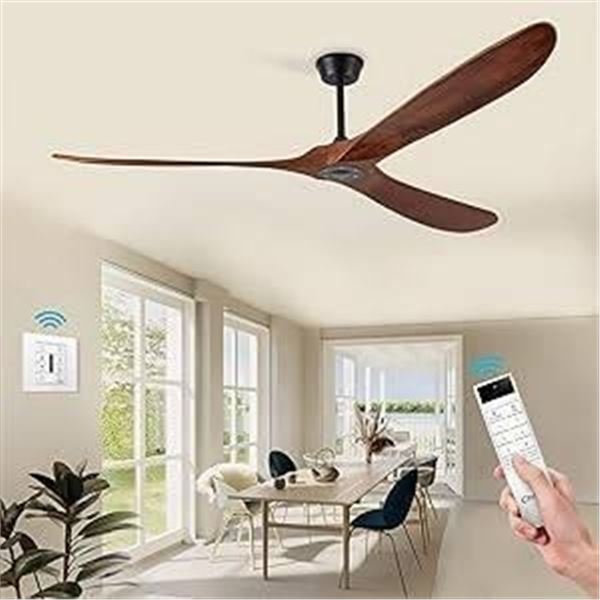 Chriari 60-Inch Ceiling Fan for Patios, Bedroom, and Living Room
