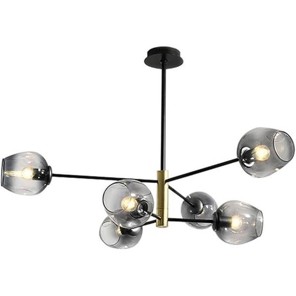 Fulesi 6-Light Globe Chandelier for Room or Kitchen Island