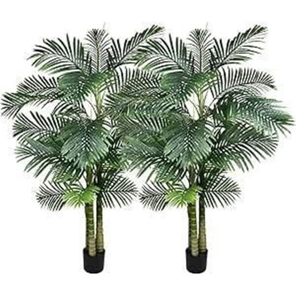 Artificial Palm Trees – 2 Pack – 6 Feet