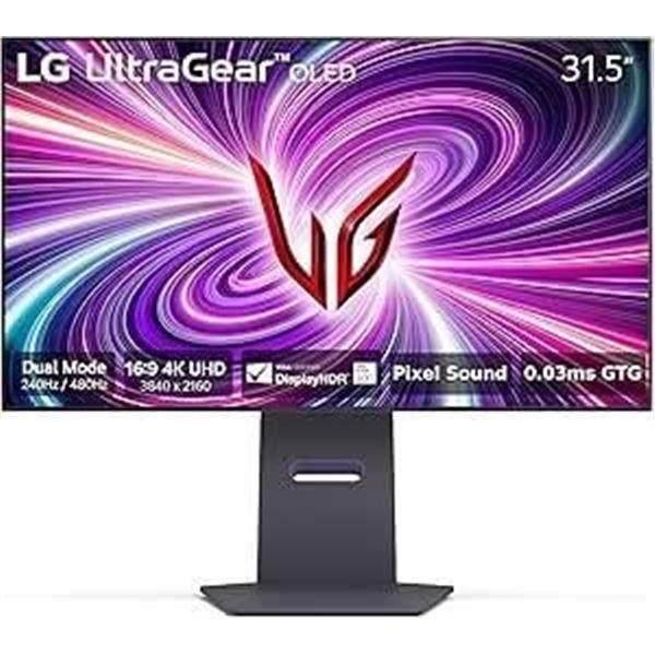 LG UltraGear 32G59SUE OLED 31.5-Inch Gaming Monitor with 4K Resolution