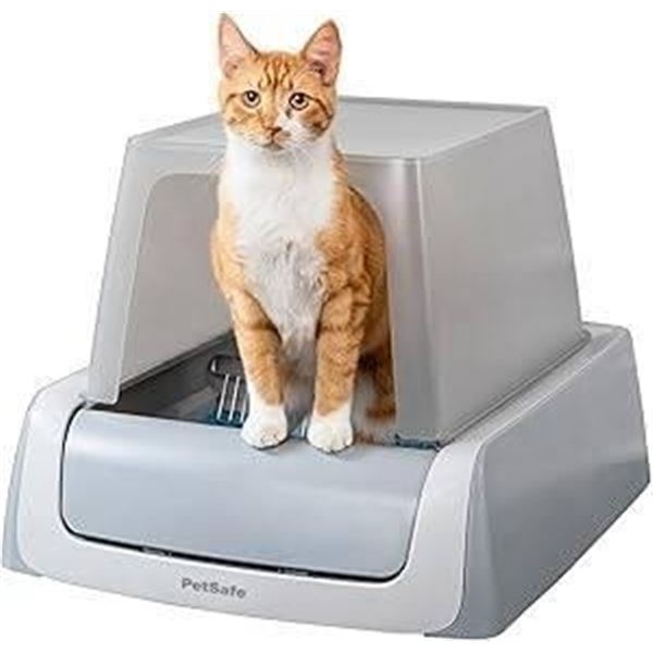 PetSafe ScoopFree Crystal Pro Self-Cleaning Litter Box