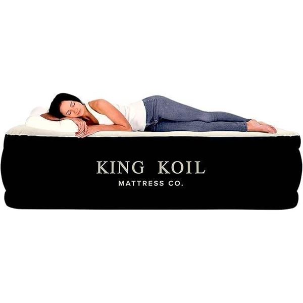 King Koil K KIC2B29336 Queen Double-High Airbed Kit