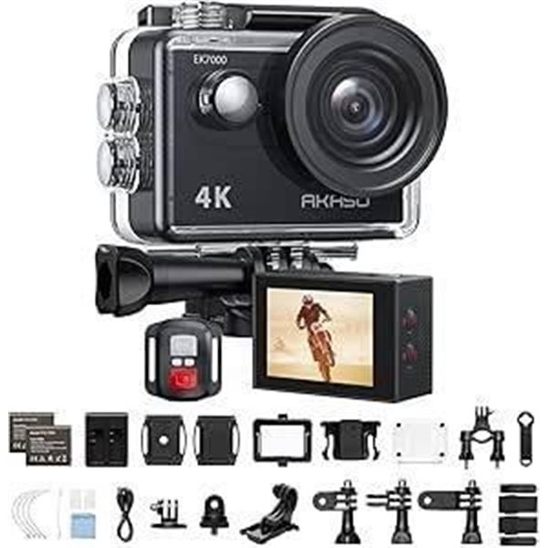 Akaso EK7000 4K Ultra HD Action Camera With Accessories