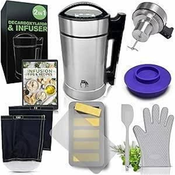 Ediwhip Decarboxylator and Infuser with Digital Controls