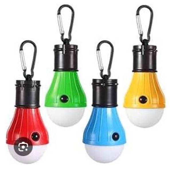 LED Tent Light Model 5388 with 4 Units and ABS Material Construction