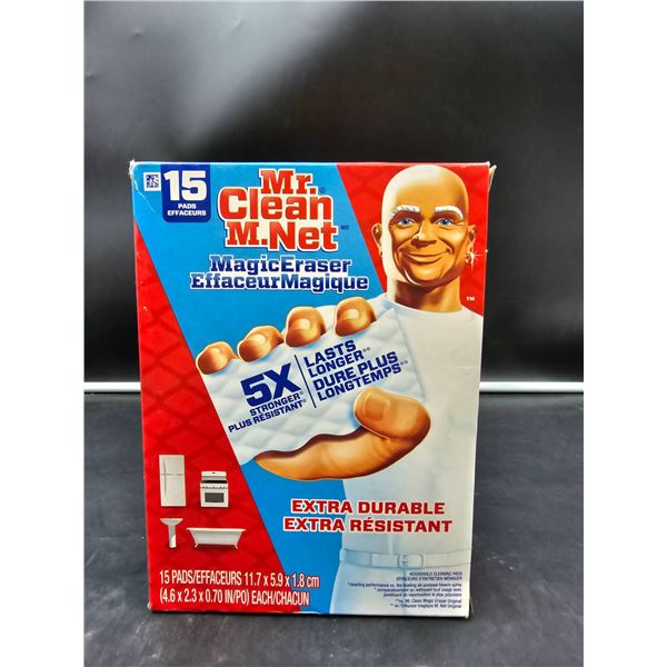 Mr. Clean M.Net MagicEraser Extra Durable, 15 Pads, 11.7 x 5.9 x 1.8 cm